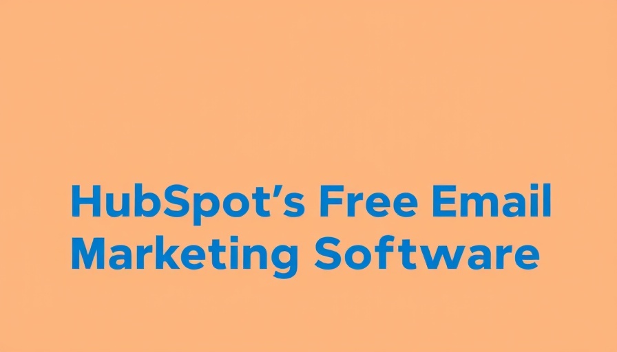 Text: Boost email opens and CTRs with HubSpot software.