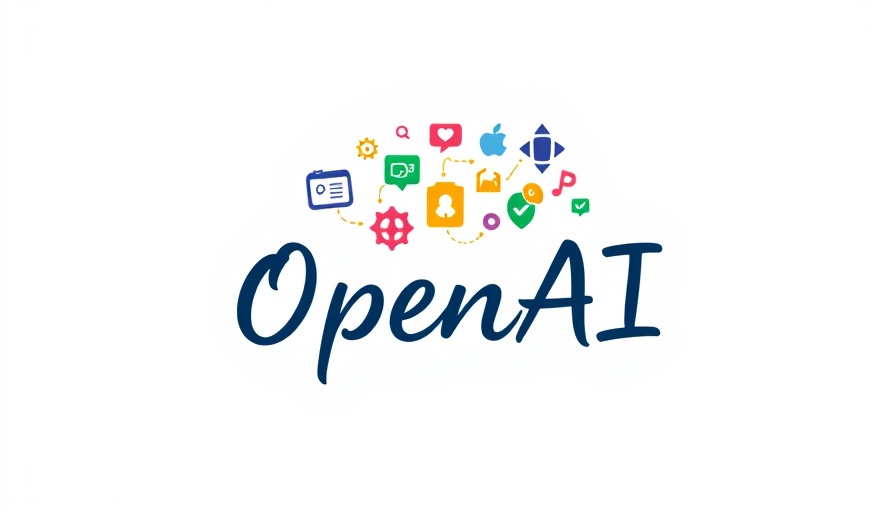 Stylized OpenAI logo with colorful design, symbolizing tech influence