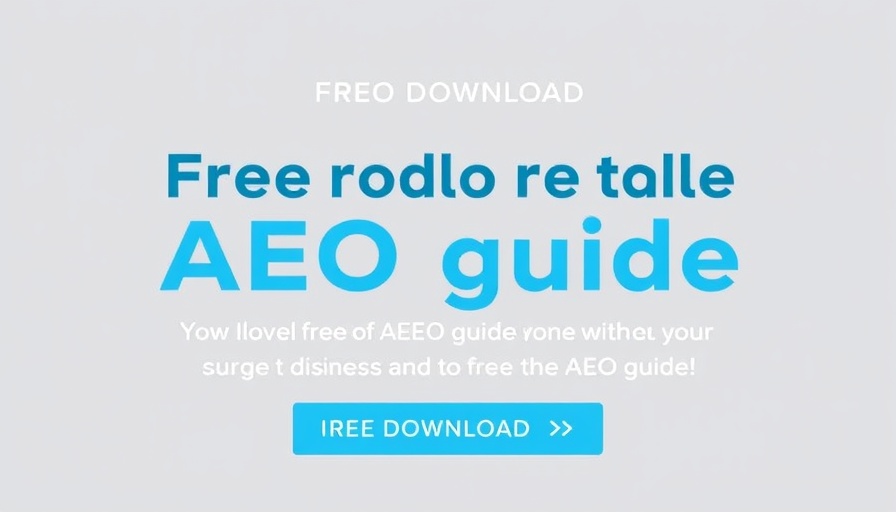 Text banner for AEO guide download.