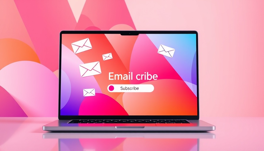 Email subscription concept for building an email list from scratch.
