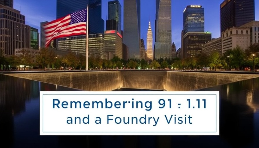 Remembering 9/11 and a Foundry Visit
