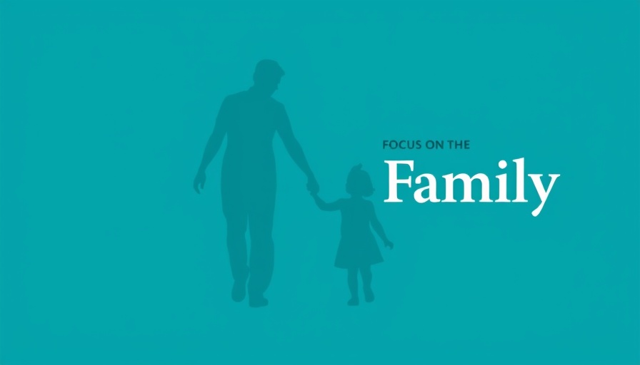 Focus on the Family logo, emphasis on family and faith.