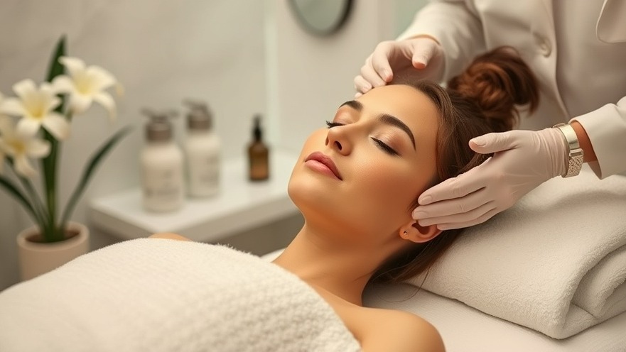Woman receiving treatment at a med spa, highlighting FDA regulations on peptides.
