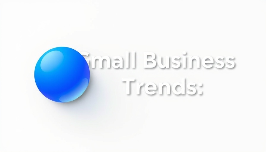 Small Business Trends logo with blue gradient sphere and text.
