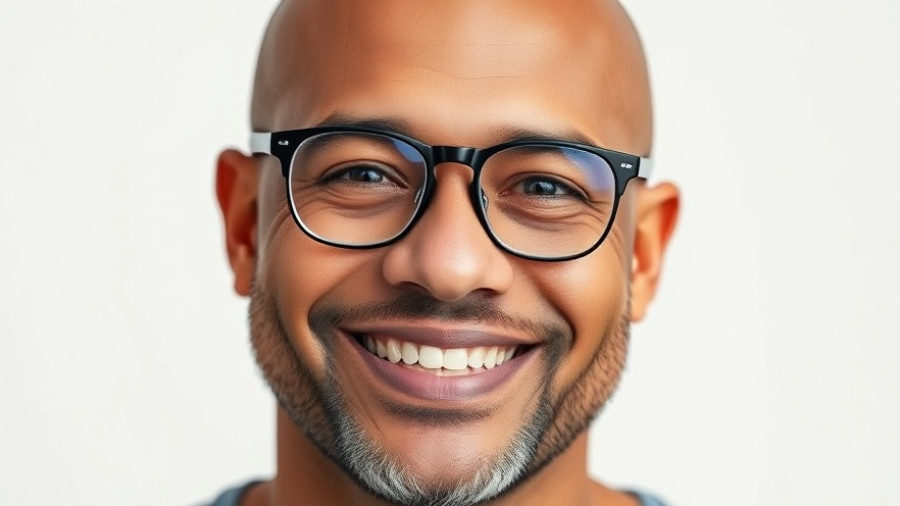 Smiling bald man with glasses, related to Emerald Ocean execution strategy.