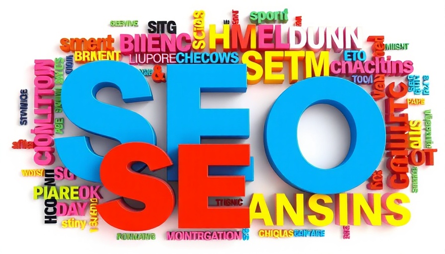 Colorful word cloud on Local SEO for Law Firms concepts.