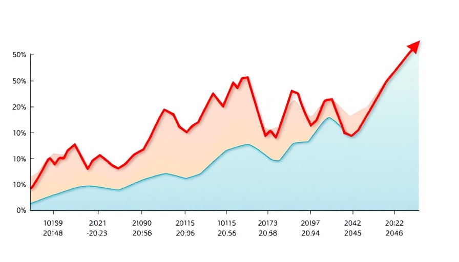 Graph depicting natural gas price fluctuations over time.