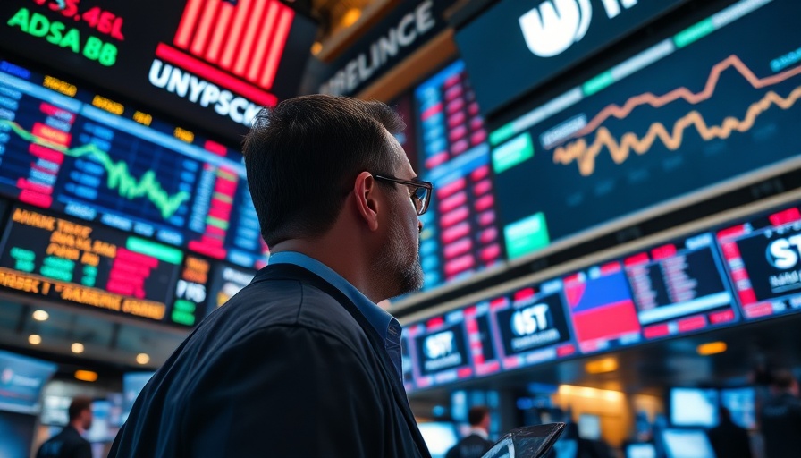 Stock exchange environment showing Trump's tariffs economic impact.