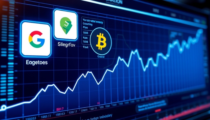 Abstract digital interface with chart illustrating Done.ai acquisition