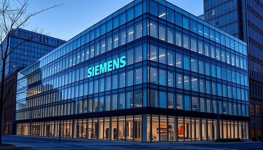 Siemens EDA portfolio expansion - modern headquarters exterior view