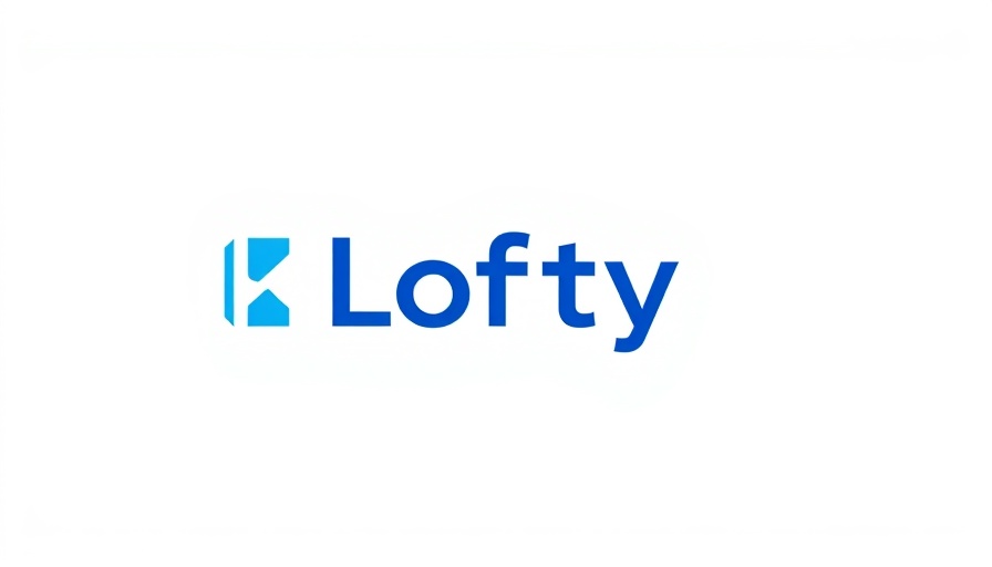 Modern Lofty logo for Lofty Bloom Real Estate Marketing