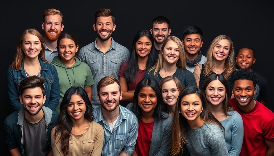Portrait collage of diverse group, Digital Marketing in Live Events.