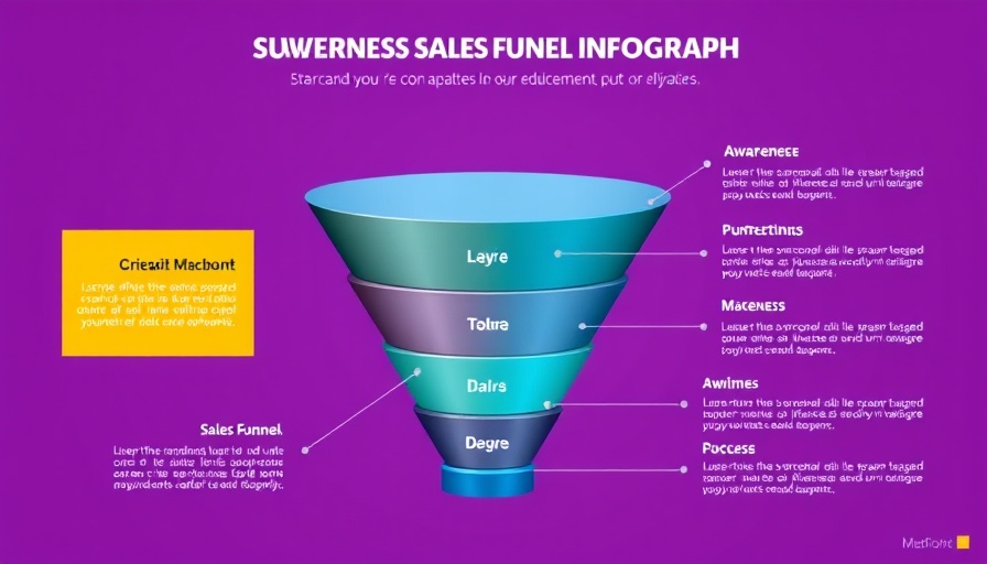 Startup marketing mix infographic showcasing sales funnel stages.