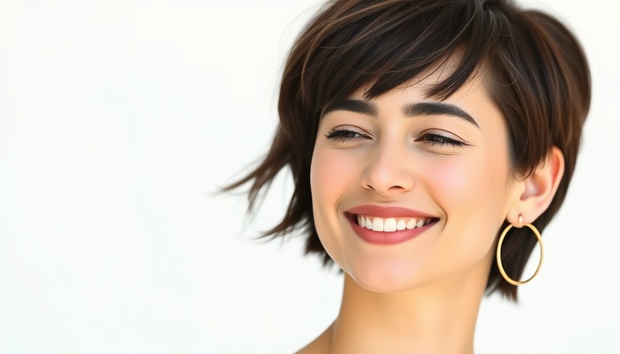 Portrait of a young woman smiling softly, Trump economy 100-day milestone
