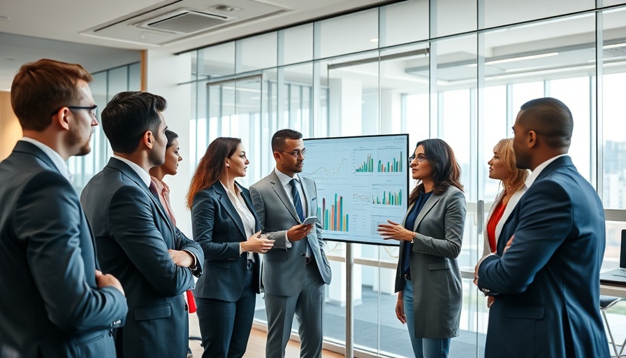 Modern office discussion on CEO confidence survey 2025