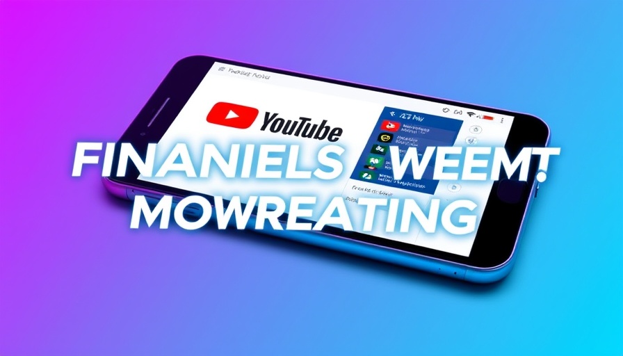 Vibrant YouTube automation image replacing full-time salary.
