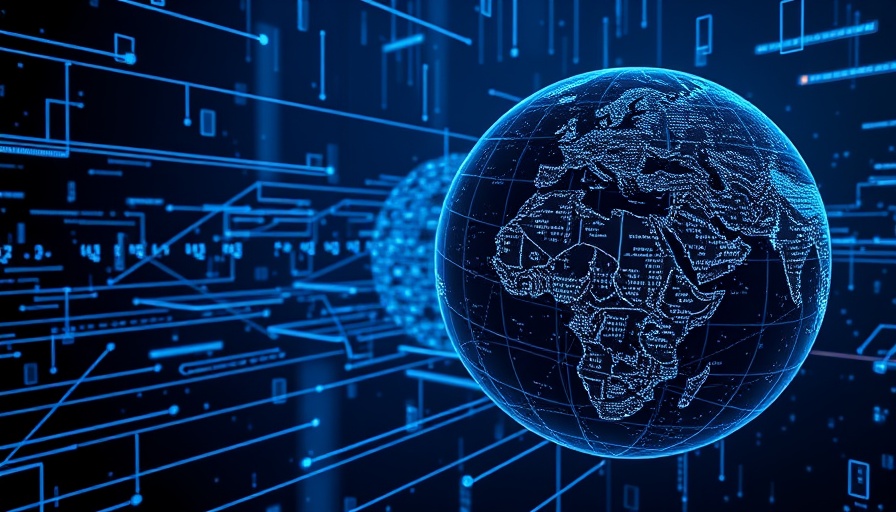 Futuristic digital world with grids and globe for NextGen Digital Platforms Private Placement.