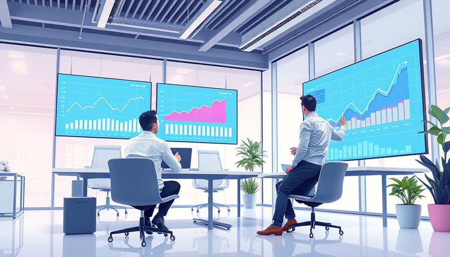Business professionals analyzing charts, focusing on SMB SME used accounting software market growth.