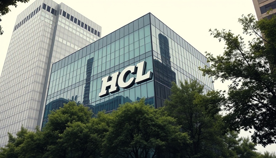 Modern HCL office building representing AI-First Unica+ Platform for Marketers.