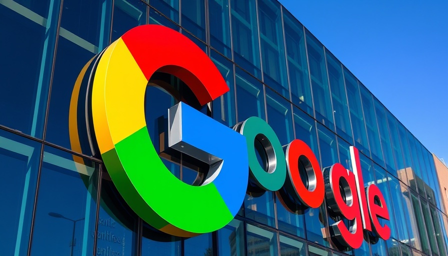 Exterior view of Google's headquarters highlighting Google's Meridian Marketing Strategy.