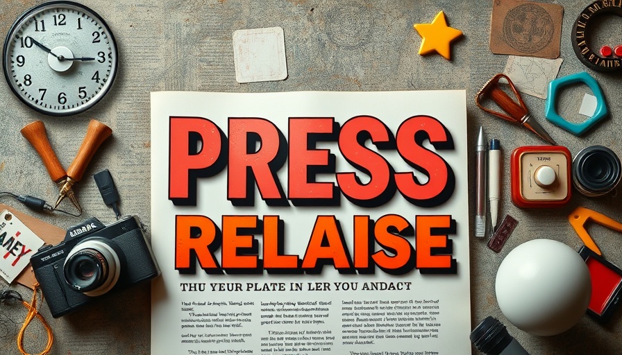 Retro style press release layout for local SEO strategies Boston.