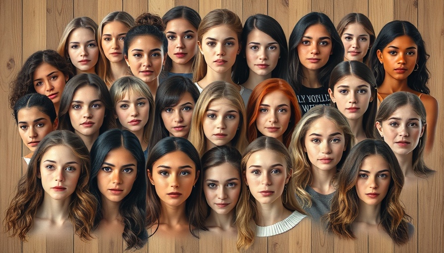 The Globe and Mail Digital Publishing Awards diverse collage of young women.