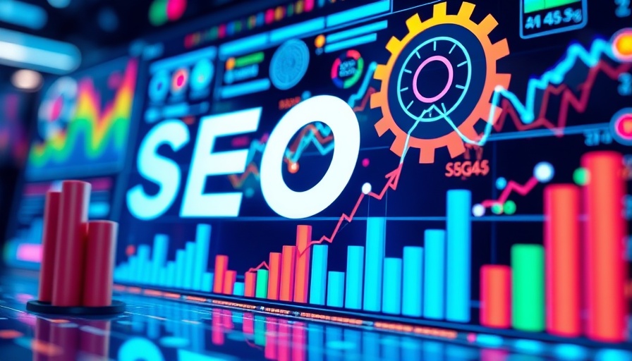 Digital marketing and analytics tools illustration for Local SEO and GBP Optimization.