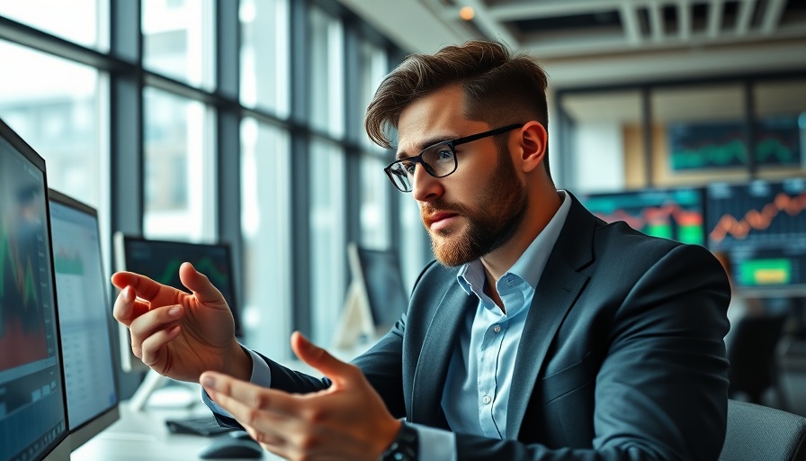 Dynamic executive in office analyzing investments, Best CEOs Invest