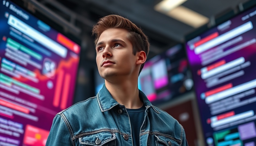 Young man with thoughtful expression mastering featured snippets.