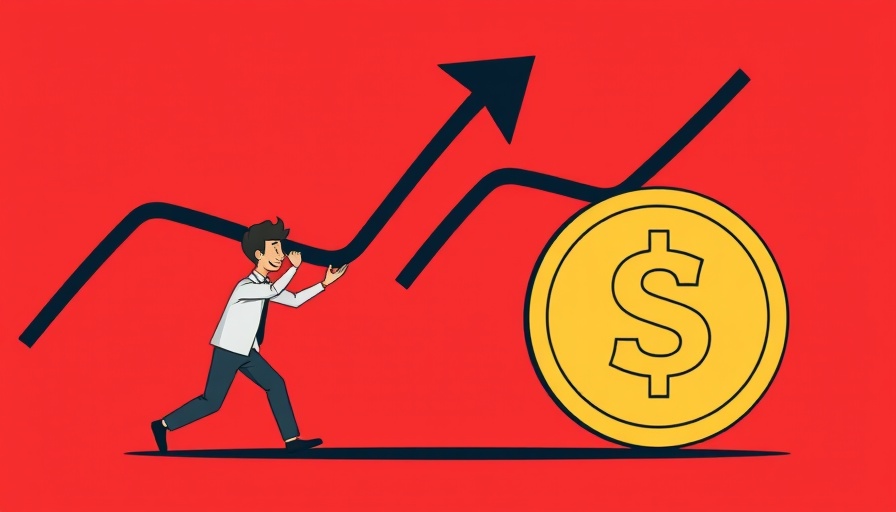 Illustration of economic growth in digital marketing evolution 2025.