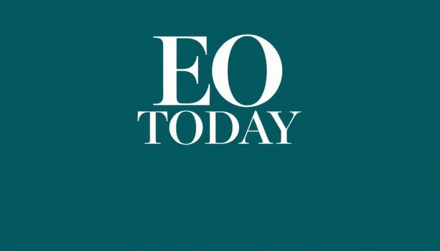 Elegant magazine cover design for 'CEO Today' on dark background.