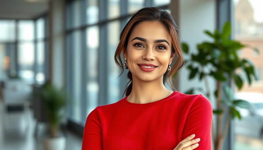 Confident woman on magazine cover, Consumer Sentiment Data 2025.