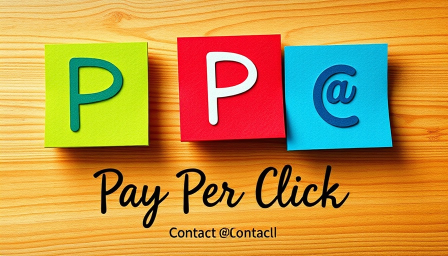 Effective digital marketing strategies PPC concept with colorful blocks.