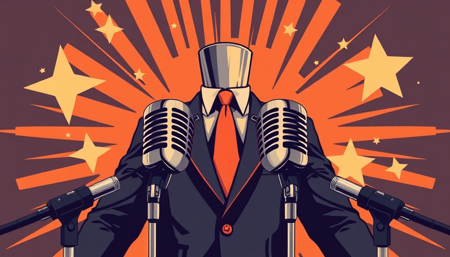 Toronto Digital Marketing Agency press release illustration, retro style.