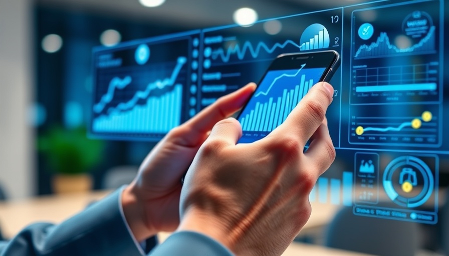 Hands using digital tools for self-storage marketing analysis.