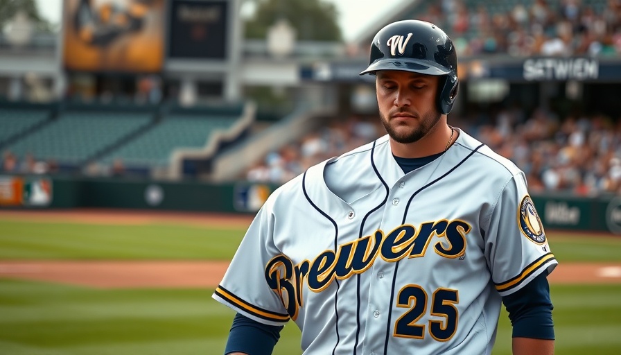 Brewers injury update: Player assisted off field by team staff.