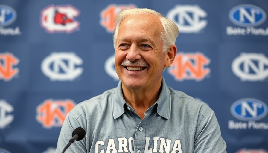 UNC football season predictions press conference scene.