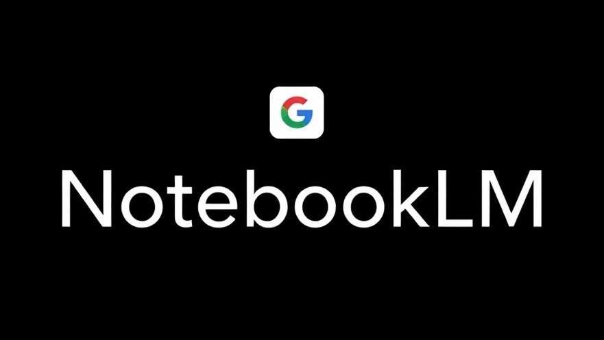 Modern graphic of 'NotebookLM' illustrating legal document efficiency with AI.