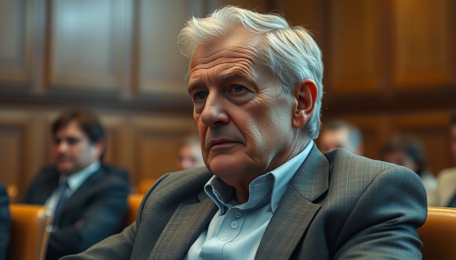 Older man appears thoughtful during a meeting, highlighting NOAA budget cuts climate science.