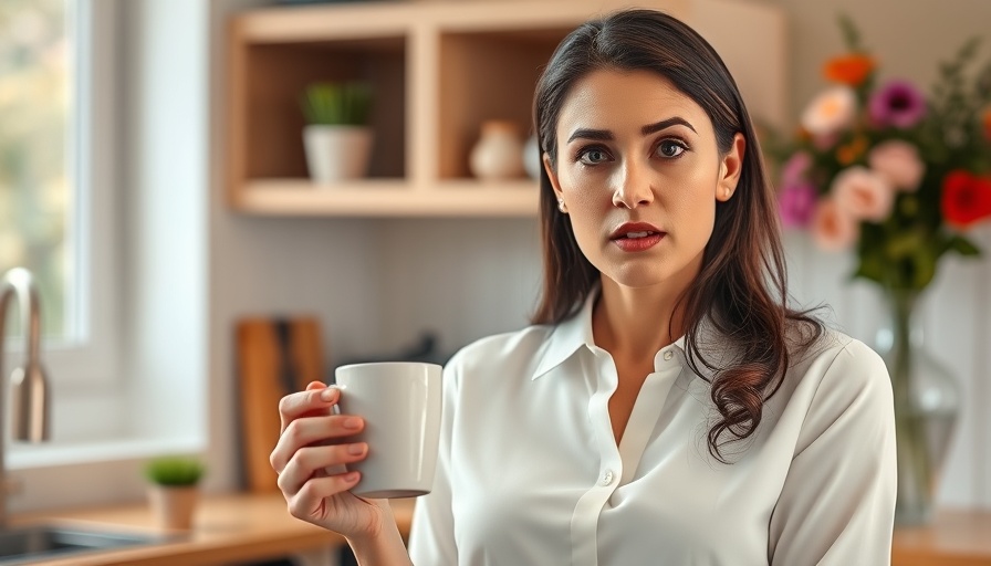 2-Year Green Card Holder Removal Risks discussed by a professional woman in a kitchen.