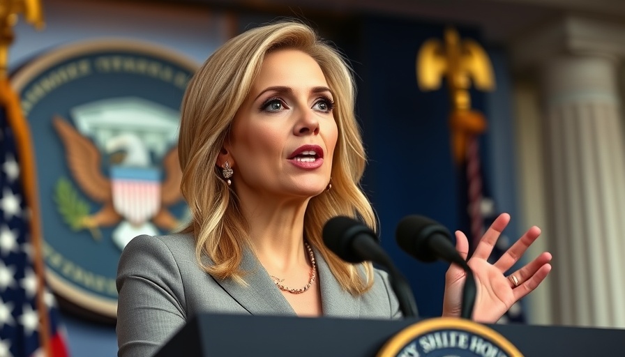 Confident woman speaking on trillion-dollar defense budget.