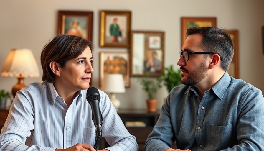 Virtual interview on faster Green Card approvals, home office setting.