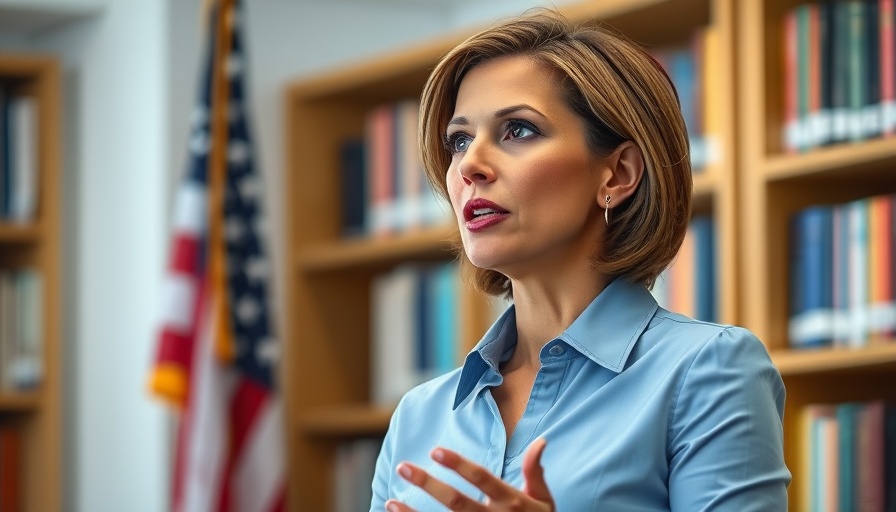 Immigrant Narratives video with professional woman discussing U.S. residency.