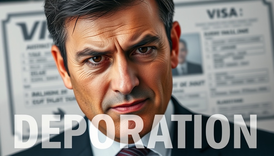 Increased deportations NTA policy text next to a serious man.