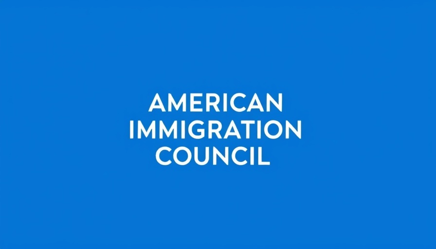 American Immigration Council logo on blue background representing discussion of the Tennessee Anti-Harboring Law.