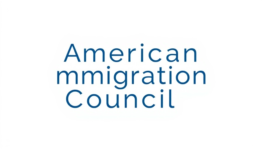 American Immigration Council logo, blue text on white background