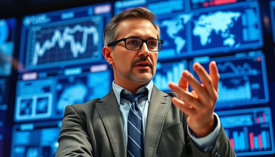 Professional speaker on law firm intaker risks explaining data in a digital setting