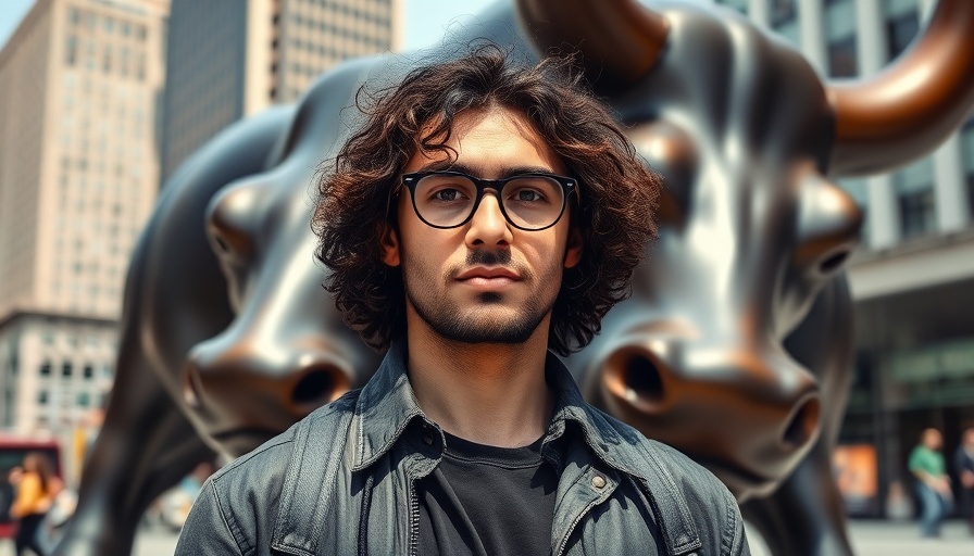 Young man in urban setting facing challenges, DACA recipients face.