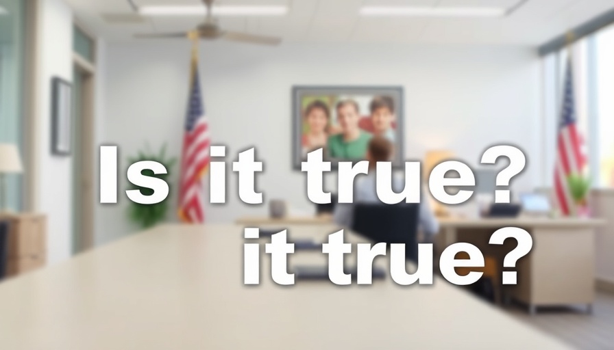 Immigration Policies and Misconceptions in a modern office setting.