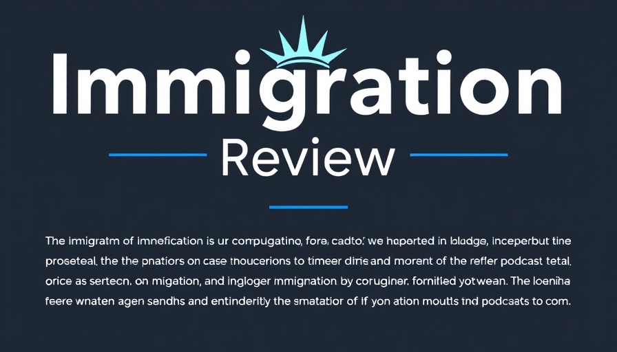 Recent Immigration Court Decisions podcast cover with Statue of Liberty theme.